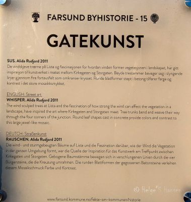 15. Gatekunst 
Keywords: Farsund_by