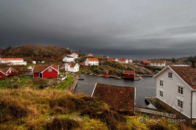 Loshavn sett fra Kirkestien.
Keywords: Loshavn