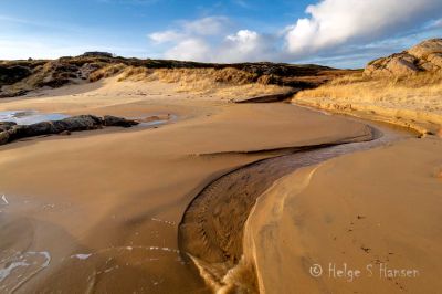 Forlokkende strand i desember.
Keywords: Einarsneset