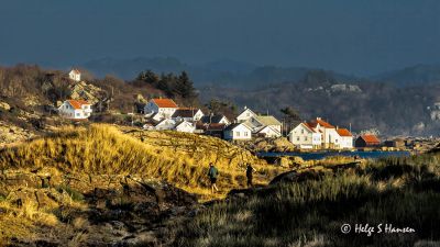 Loshavn sett fra Einarsneset.
Keywords: Einarsneset