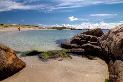 En flott sommerdag.
Keywords: Husebysanden