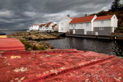 Høst i Loshavn.
Fritidsbåter i opplag.
Keywords: Loshavn