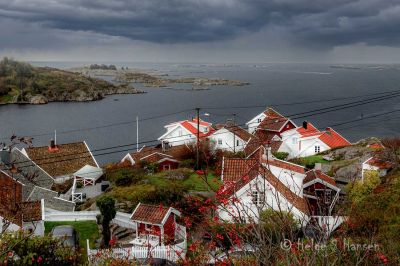 Høst i Loshavn.
"Ut Mot Havet", får duge som tittel.
Keywords: Loshavn