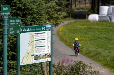 Vita Velo for store og små.
Vita Velo er satt sammen av to ord, hvor Vita fra latin betyr "liv" og velo kommer fra ordet Velosiped som betyr “rask fot” og er navnet på den eldste sykkelen.
